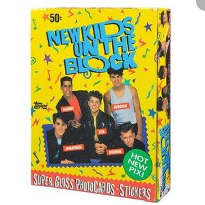 🔥HOST PICK🔥1989 Topps New Kids on the Block 36ct box